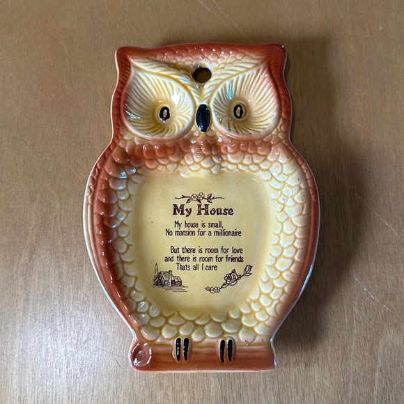 Kitchen 525 Vintage Owl Spoon Rest Poshmark